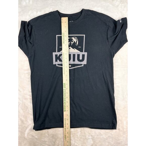 Kuiu shirt Mens Medium Black Logo Hunting Outdoor Short Sleeve Performance - Picture 6 of 8
